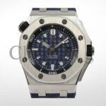AUDEMARS PIGUET ROYAL OAK OFFSHORE DIVER 15710ST.OO.A052CA.01 BLUE INDEX STAINLESS STEEL RUBBER - Image 2