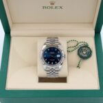 Date Just Blue Dial Diamond - Image 2