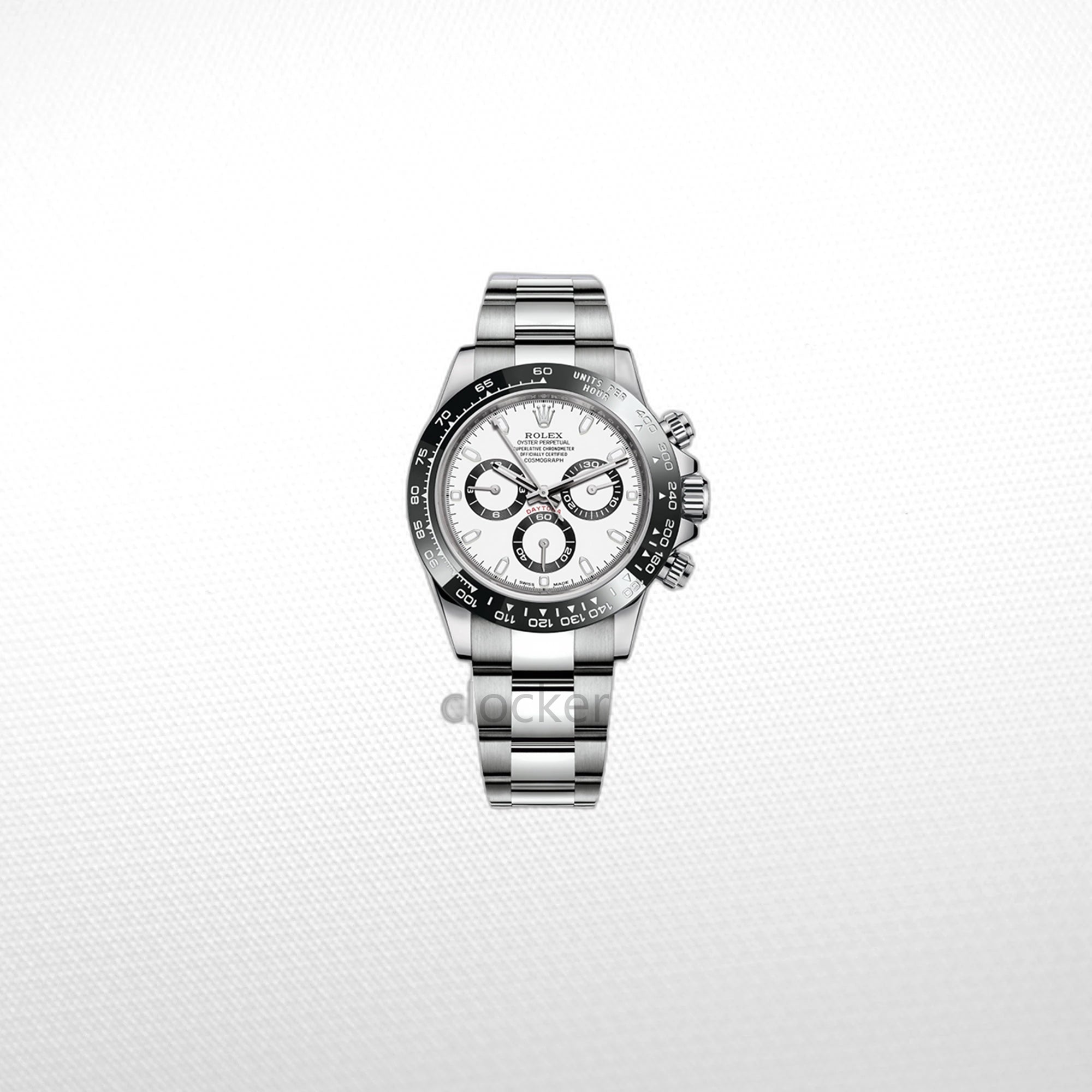 133333_18d2f96a-e849-411d-a9b0-c9284aee3010 C0SMOGRAPH DAYT0NA SS CERAMIC WHITE DIAL 40MM CLONE - Image 1