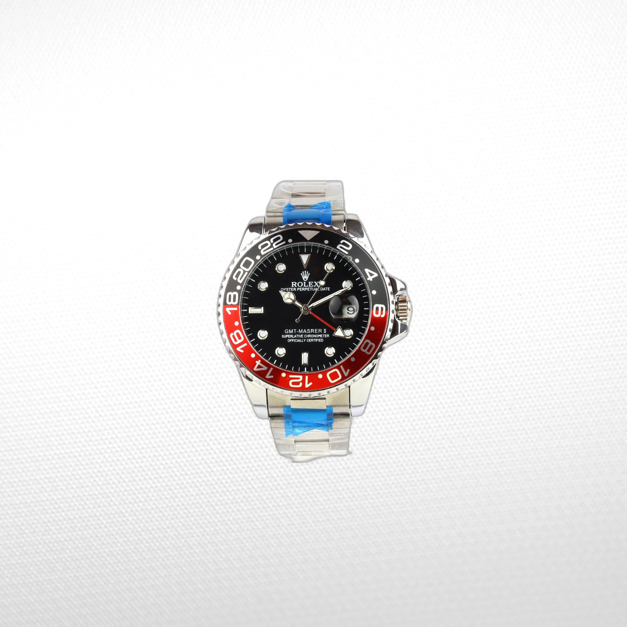158888 GMT-MASTER II SS RED/BLACK COCACOLA CERAMIC BLACK DIAL JUBILEE BRACELET 40MM QUALITY 2A - Image 1