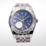 DATE JUST SS 41MM BLUE DIAL STICK MARKERS JUBILEE - Image 3