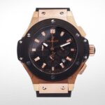 HUBLOT BIG BANG LUNA ROSSA CHRONOGRAPH GOLD BLACK 44MM LOW - Image 2