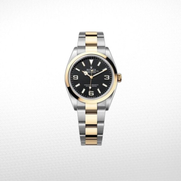 Rolex Explorer 124273 36mm 2022 Two Tone Yellow Gold - Unworn