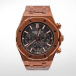 AUDEMARS PIGUET ROYAL OAK CHRONOGRAPH PINK GOLD BLACK DIAL 26239OR.OO.D821CR. - Image 2