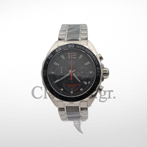 TAG Heuer Carrera Calibre HEUER 01 Aston Martin Steel Mens Watch CAR2A1AB