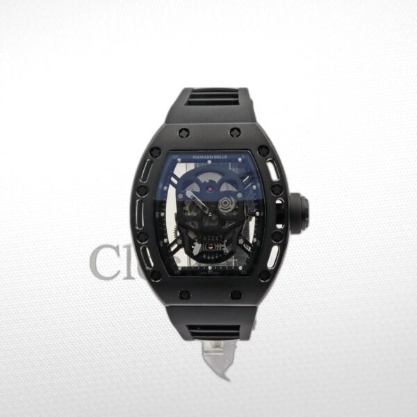 RICHARD MILLE RM-052 BLACK CASE BLACK SKULL TURBILLON