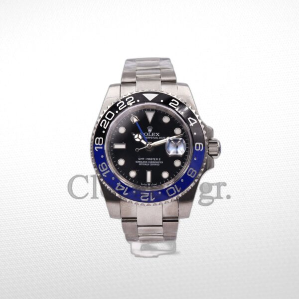 GMT-MASTER II SS BLUE/BLACK BATMAN CERAMIC BEZEL 40MM CLONE