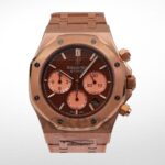 AUDEMARS PIGUET ROYAL OAK CHRONOGRAPH PINK GOLD BROWN DIAL 26239OR.OO.D821CR - Image 2