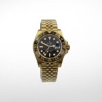 ROLEX GMT-MASTER II YELLOW GOLD BLACK DIAL CERAMIC BEZEL 40MM