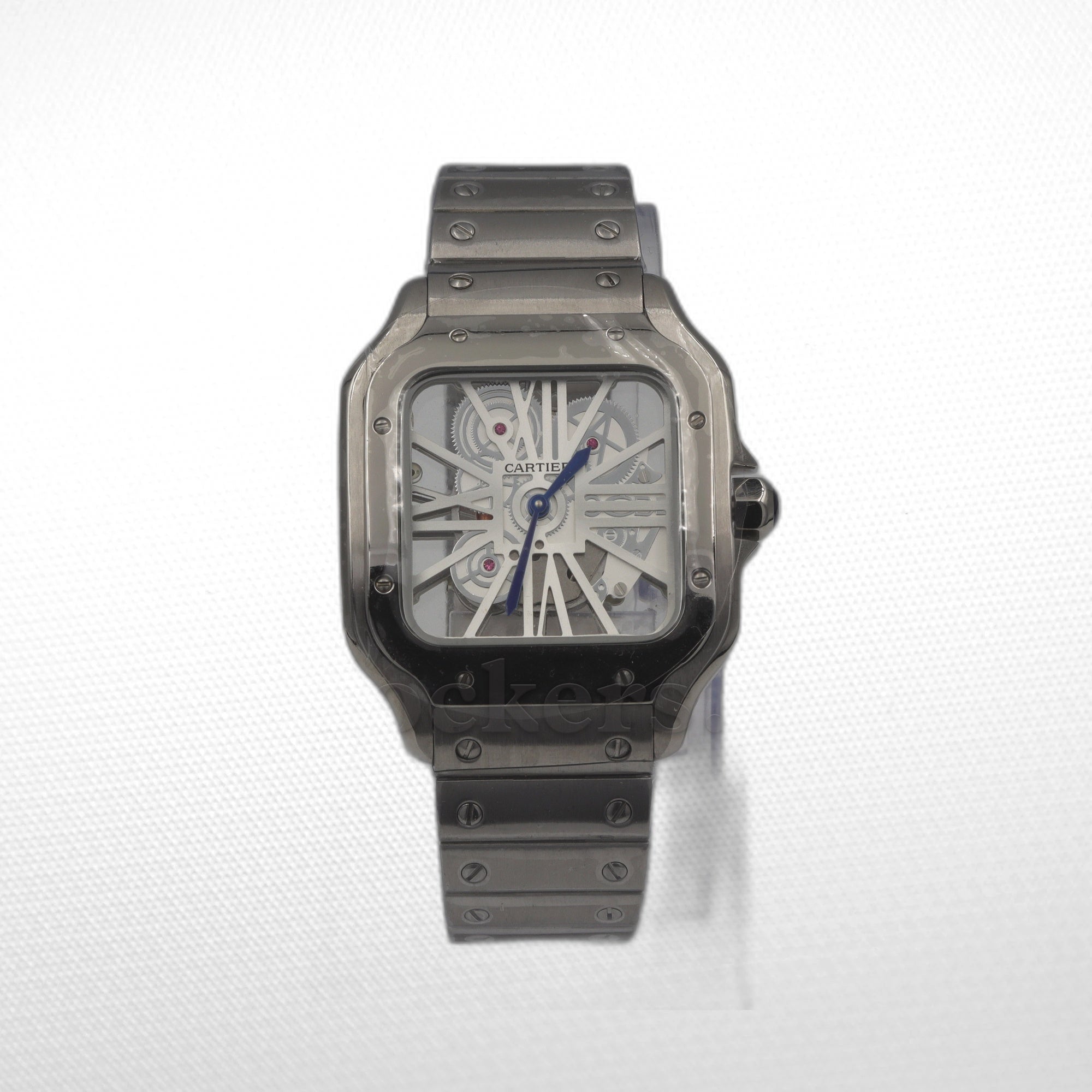 1_c6554d97-4156-4235-89a1-e8da7ea729af Cartier Santos NEW 2023 Santos De Cartier SKELETON - Image 1