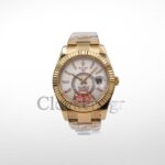 SKY-DWELLER GOLD WHITE DIAL