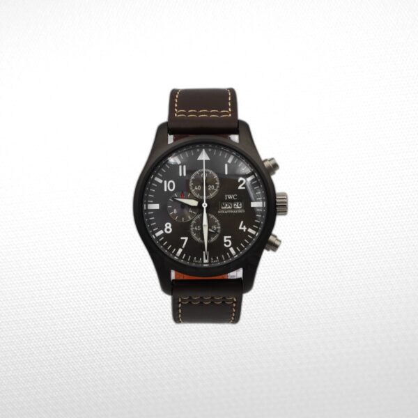 PILOT’S WATCH DOUBLE CHRONOGRAPH TOP GUN CERATANIUM