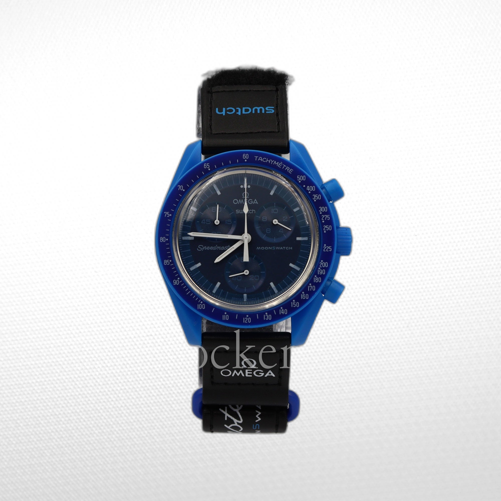 1copy_03b44943-6da8-4309-a295-76881822a014 Omega Swatch Omega Swatch X Omega Moonswatch - Snoopy Blue - Image 1