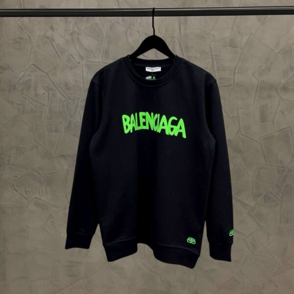 Hoodie black balenciaga  - bl 1609