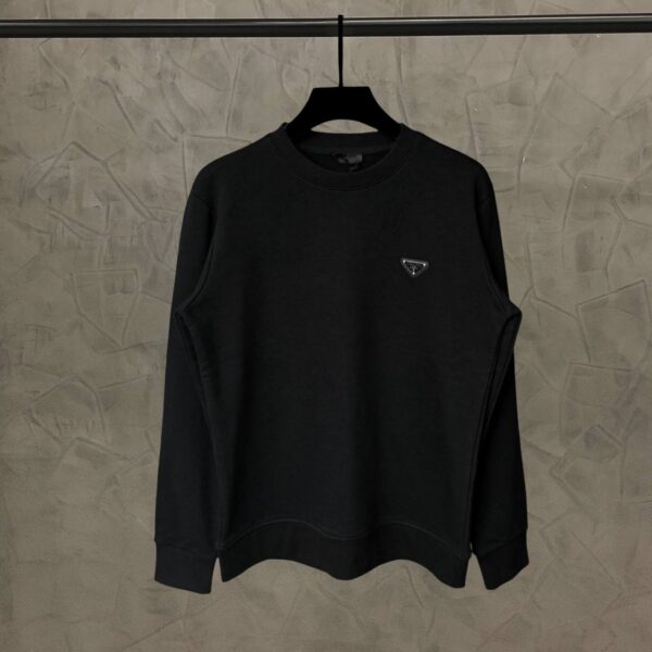 Hoodie Black Prada  - prd 1598