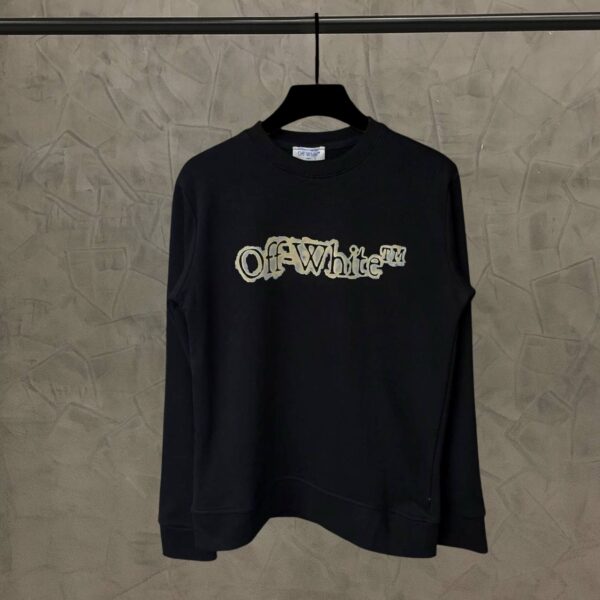 Hoodie Black Off White  - Ofw 1594
