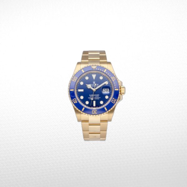 SUBMARINER GOLD BLUE DIAL CERAMIC BEZEL 40MM CLONE