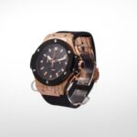 HUBLOT BIG BANG LUNA ROSSA CHRONOGRAPH GOLD BLACK 44MM LOW - Image 3