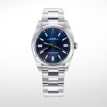 THE 2020 ROLEX OYSTER PERPETUAL 41 BLUE REFERENCE 124300  CLONE