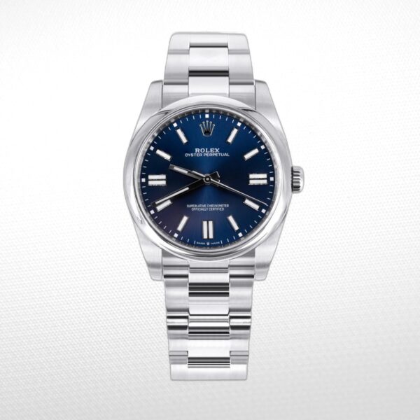 THE 2020 ROLEX OYSTER PERPETUAL 41 BLUE REFERENCE 124300  CLONE