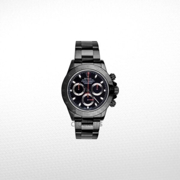C0SMOGRAPH DAYT0NA DLC WHITE BLACK DIAL 40MM