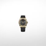 SKY-DWELLER BLACK DIAL AUTOMATIC MEN'S RUBBER WATCH QUALLITY 2A