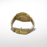 ROLEX GMT-MASTER II YELLOW GOLD BLACK DIAL CERAMIC BEZEL 40MM - Image 8