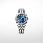 DATE JUST SS 41MM BLUE DIAL STICK MARKERS JUBILEE