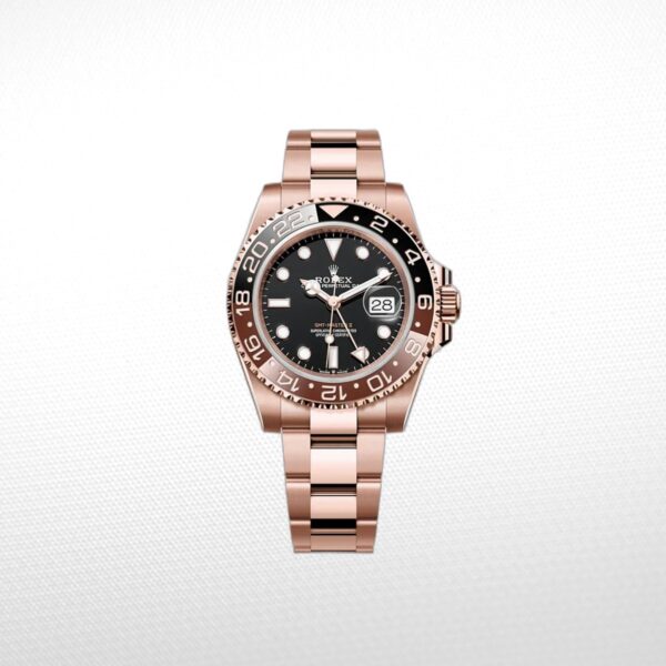 GMT-MASTER II 18K ROSE GOLD OYSTER CERAMIC BEZEL 40MM