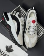 Dsquared2 Maple Leaf Sneakers White - Image 4