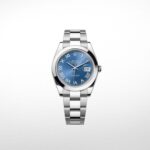 DATEJUST 41MM SS BLUE DIAL ROMAN MARKERS