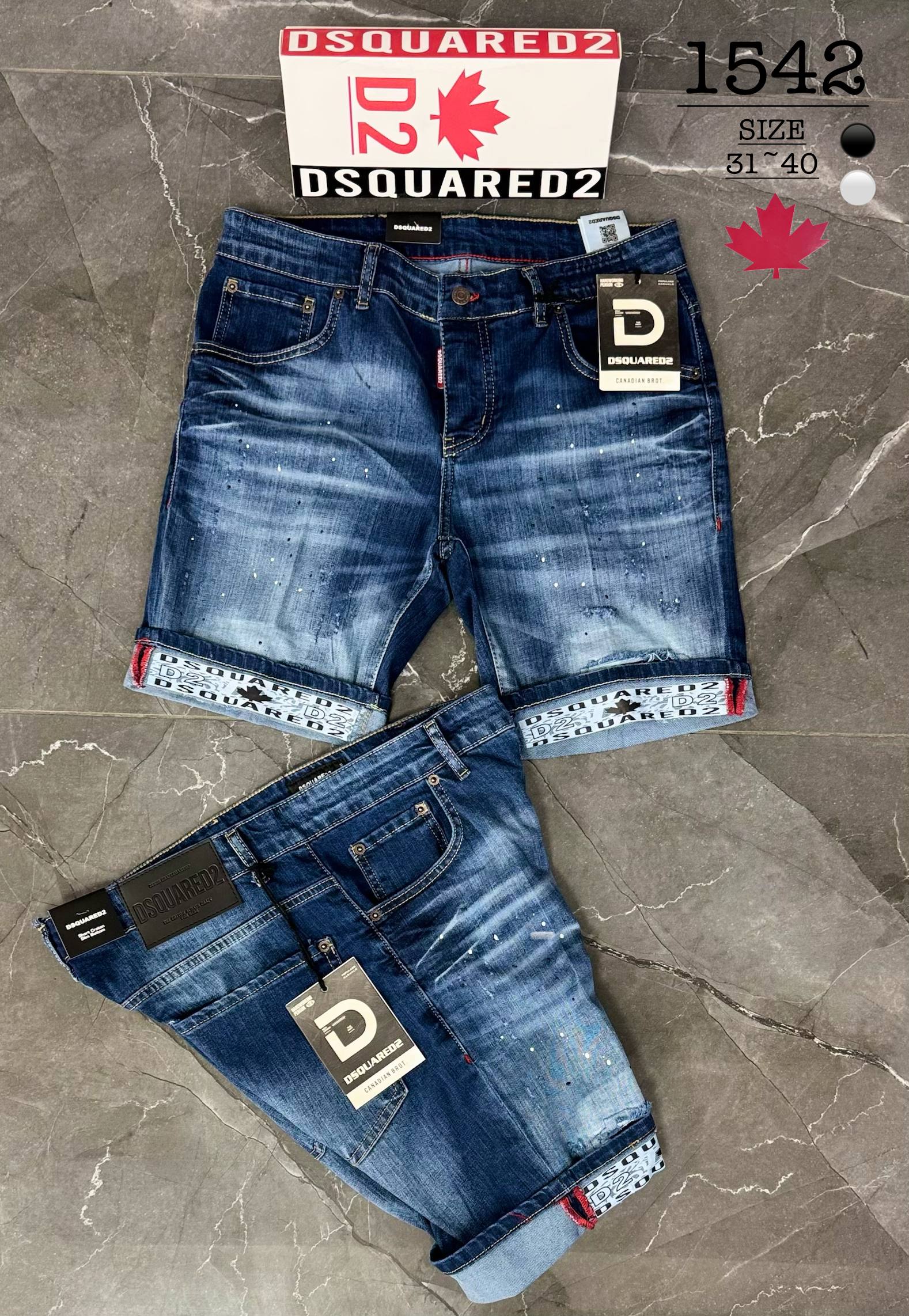 E8EE0452-7A78-466F-A876-E37F5EB3F8FE Βερμούδα jean dsquared - 0195 - Image 1