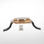 AUDEMARS PIGUET ROYAL OAK ROSE GOLD BLACK LEATHER WATCH - 41MM - Image 7