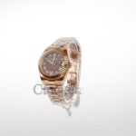 DATEJUST 31MM ROSE GOLD OYSTER BROWN DIAL RHOMAN MARKERS - Image 2
