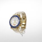 YACHT-MASTER II GOLD BLUE CERAMIC BEZEL 44MM CLONE - Image 3