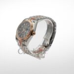 DATE JUST 36MM 2-TONE ROSE GOLD JUBILEE GREY DIAL STICKS MARKERS - Image 3