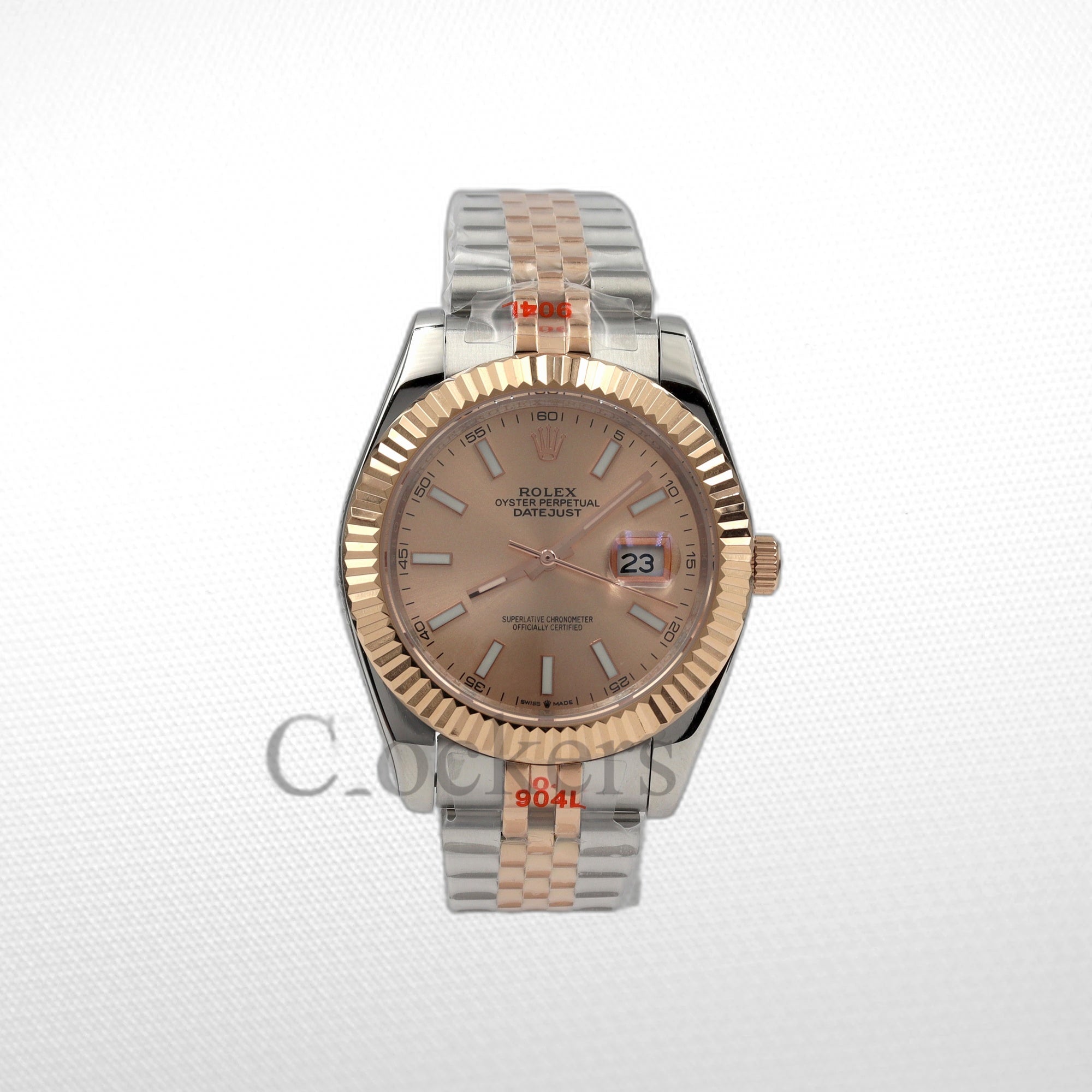 IMG_1395copy2 DATEJUST 36MM 2-TONE BRONZE PINK DIAL STICK MARKERS - Image 1