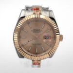 DATEJUST 36MM 2-TONE BRONZE PINK DIAL STICK MARKERS - Image 2