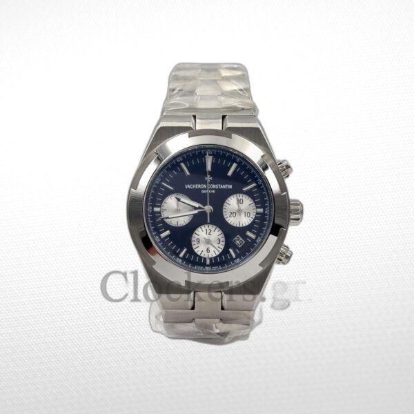 OVERSEAS BLUE DIAL AUTOMATIC MEN'S WATCH