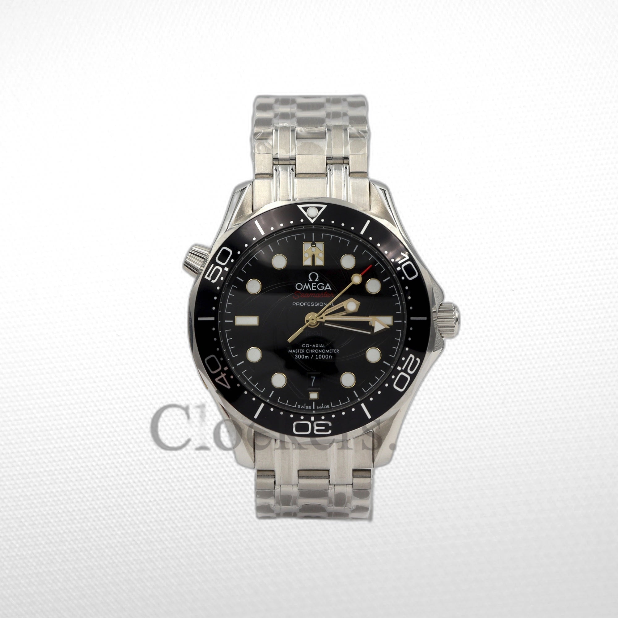 IMG_1453copy OMEGA SEAMASTER DIVER CO-AXIAL BLACK DIAL - Image 1