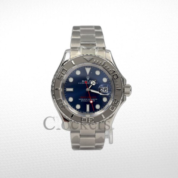 YACHT-MASTER BLUE DIAL PLATINUM 40MM