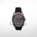 SKY-DWELLER WHITE DIAL AUTOMATIC MEN'S RUBBER