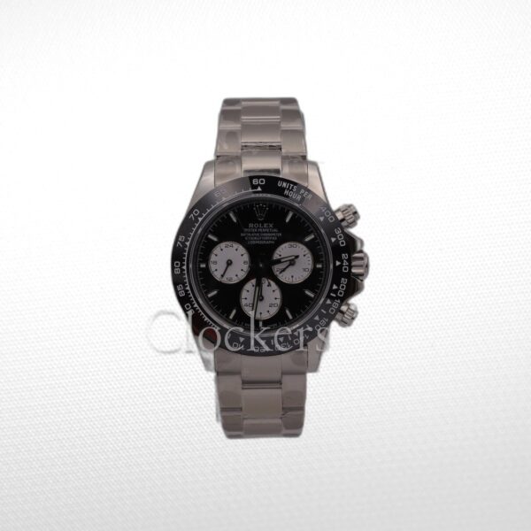 C0SMOGRAPH DAYT0NA SS CERAMIC BLACK DIAL 40MM CLONE
