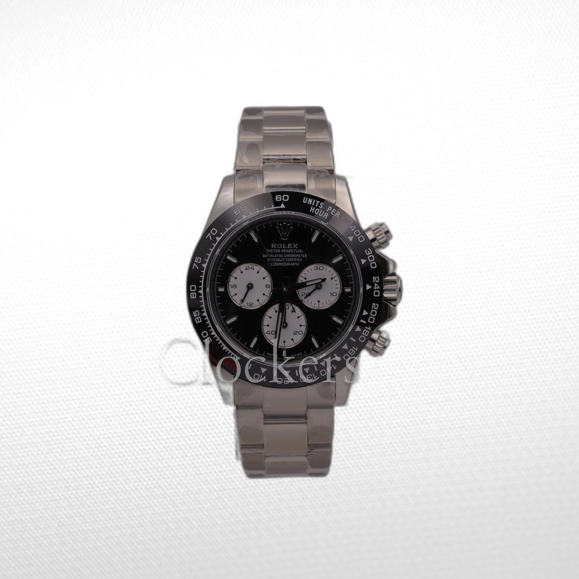 IMG_2704copy C0SMOGRAPH DAYT0NA SS CERAMIC BLACK DIAL 40MM CLONE - Image 1