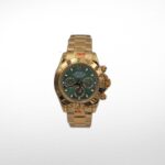 C0SMOGRAPH DAYT0NA GOLD GREEN DIAL 40MM