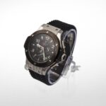 HUBLOT BIG BANG BLACK DIAL BLACK CASE BLACK RUBBER BRACELET - Image 3