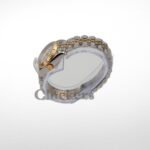LADY DATEJUST CHAMPAGNE 28MM DIAL STEEL AND 18K YELLOW GOLD 2-TONE WATCH - Image 4