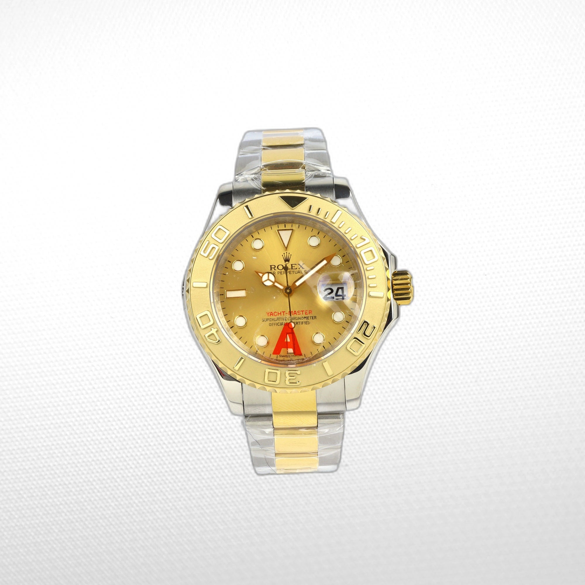 IMG_9822copy YACHT-MASTER 40MM 2-TONE GOLD 40MM CLONE - Image 1