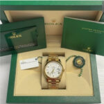 Rolex Day-Date  Yellow Gold White Roman Dial 228238 - Image 2