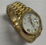 Rolex Day-Date  Yellow Gold White Roman Dial 228238 - Image 3